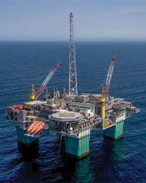 Neptune Energy&#x27;s Gjoa production platform in the North Sea