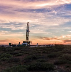 Fig. 3. An Anadarko drilling site within the rapidly expanding Delaware basin. Image: Anadarko Petroleum Co.
