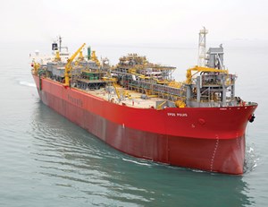 Fig. 7. BW Offshore’s FPSO Polvo is stationed near its Maromba acquisition that will also be developed with an FPSO. Image: BW Offshore.