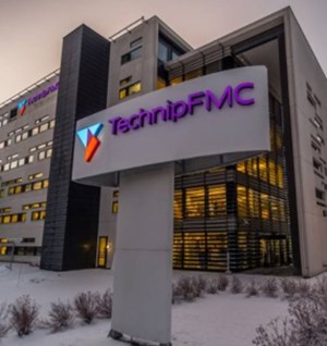 TechnipFMC building, where the company was awarded a subsea offshore contract