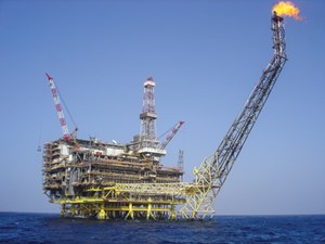 oil production platform offshore Angola