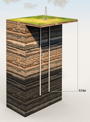 Fig. 4. The provider’s completion equipment was instrumental in unlocking unconventional reserves for a geothermal application in Finland.