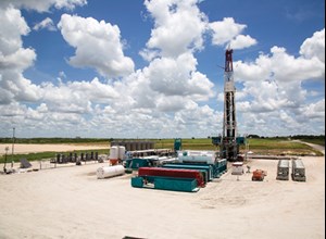 Fig. 1. One of the 68 rigs active in the Eagle Ford during July. Image: ConocoPhillips.