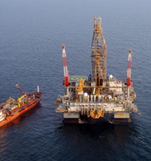 production platform in the Zama field offshore Mexico
