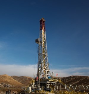 oil and gas exploration rig in Iraq