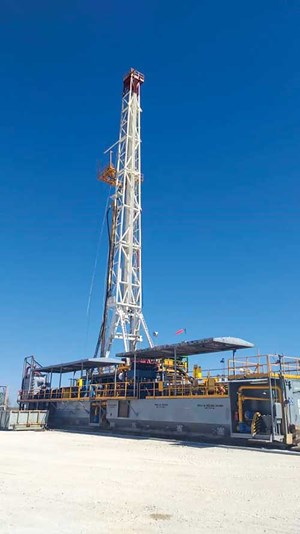 Fig. 1. As part of Mexican operator Newpek’s onshore campaign, SIMMONS EDECO drilled and completed two vertical wells at Trevino oil field, in the Burgos basin. Image: SIMMONS EDECO.
