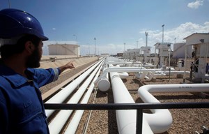 Libyan crude storage facility