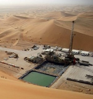 oil production site onshore Oman