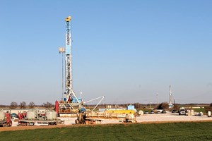 Fig. 2. In the STACK play of Oklahoma, smaller independent operators still have opportunities for operational efficiency improvements. Image: Latshaw Drilling Company.