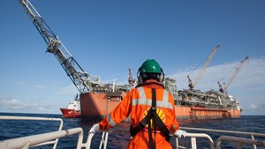 offshore Shell worker