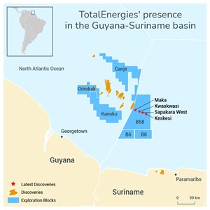 TotalEnergies&#x27; presences offshore Suriname