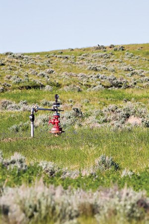 The Wyoming Oil and Gas Conversation rules will require companies to sample groundwater, as well as monitor and analyze water sources, within a half-mile radius of a proposed well. Image courtesy of Anadarko Petroleum.