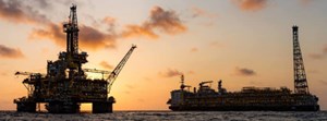 oil production platforms offshore Angola