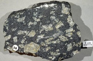 Fig. 1. Diabase igneous rock.