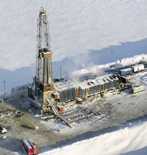 Russian drilling rig
