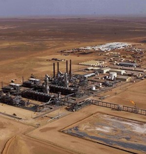 Algerian gas production site