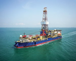Transocean’s Polar Pioneer semisubmersible drilled, and Noble’s Noble Discoverer drillship (pictured) stood by, during Shell’s short-lived arctic exploration campaign offshore Alaska. Image: Noble Corp.