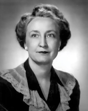 Mrs. Frederica Dudley was Gulf Publishing Company’s V.P. of Personnel Relations.
