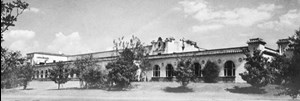 The magnificent Gulf Publishing building on 3301 Buffalo Drive (now Allen Parkway) was a Houston landmark for more than 70 years. The building overlooked Buffalo Bayou on the north and downtown Houston to the east.