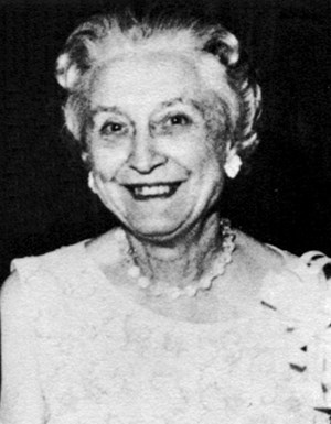 Fig. 1. The passing of M. Fredrica Gross Dudley in 1986 marked the end of a major era in Gulf Publishing Company’s history. Image: Roundup, October 1986.