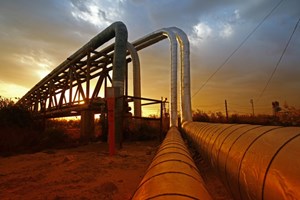 photo of gas pipelines