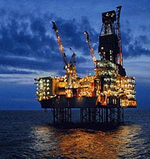 Eni offshore exploration platform