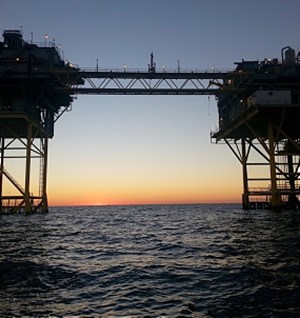 natural gas production platform