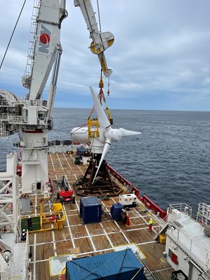 offshore work for Scottish tidal project