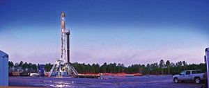 Around 70 rigs were active in the Louisiana and Texas Haynesville in November. Image: Comstock Resources, Inc.