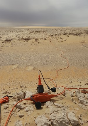 Sercel 508XT seismic acquisition system deployed in the field