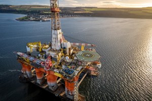offshore oil production rig