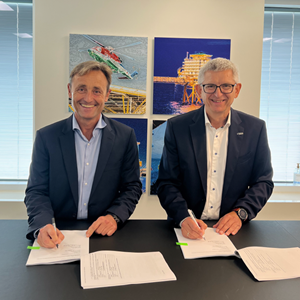 executives signing offshore contract