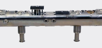 Halliburton’s HSFT-II shown in single-pad mode. The second, independent pad and probe can be seen in retracted mode.6