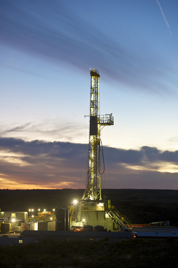 Apache is very active in the Anadarko basin, averaging 28 rigs during the second quarter of 2013, and drilling 87 gross wells (photo courtesy of Apache Corp.)